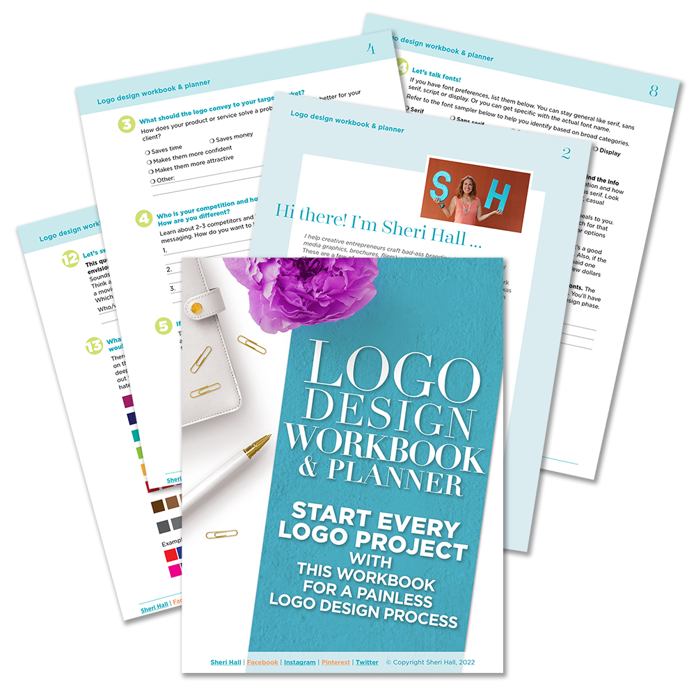 Logo Design Workbook & Planner